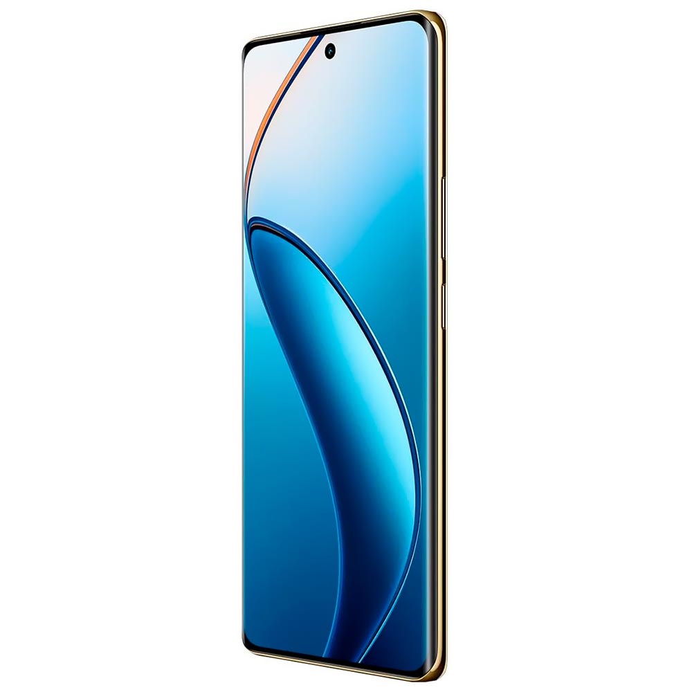 Celular Realme 12 Pro+ 5G RMX3840 12GB de RAM / 512GB / Tela 6.7" / Dual Sim - Submarine Azul (Anatel)