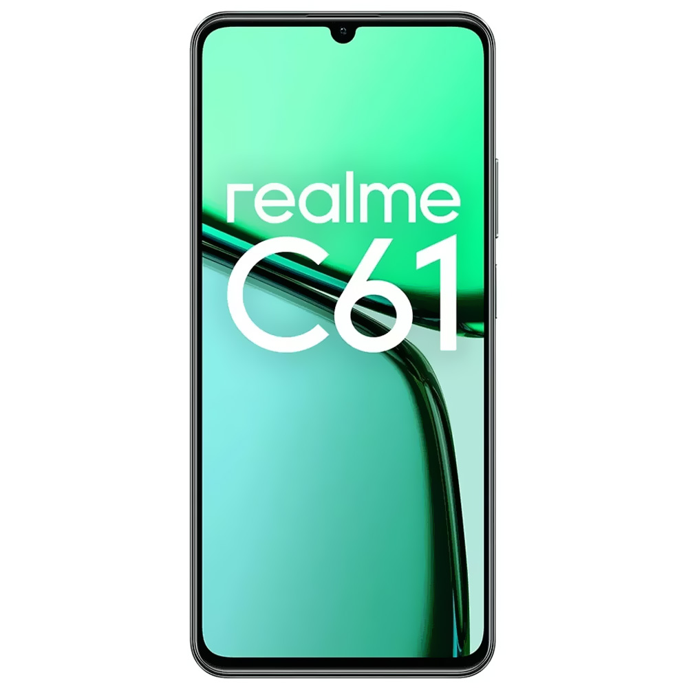 Celular Realme C61 RMX3930 NFC 4GB de RAM / 128GB / Tela 6.74" / Dual Sim LTE - Dark Verde