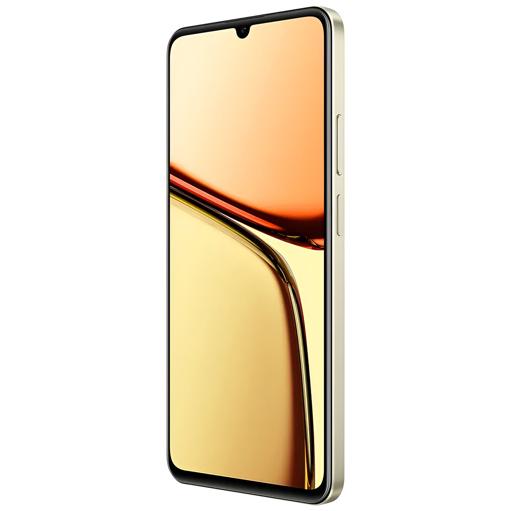 Celular Realme C61 RMX3930 NFC 4GB de RAM / 256GB / Tela 6.74" / Dual Sim LTE - Dourado