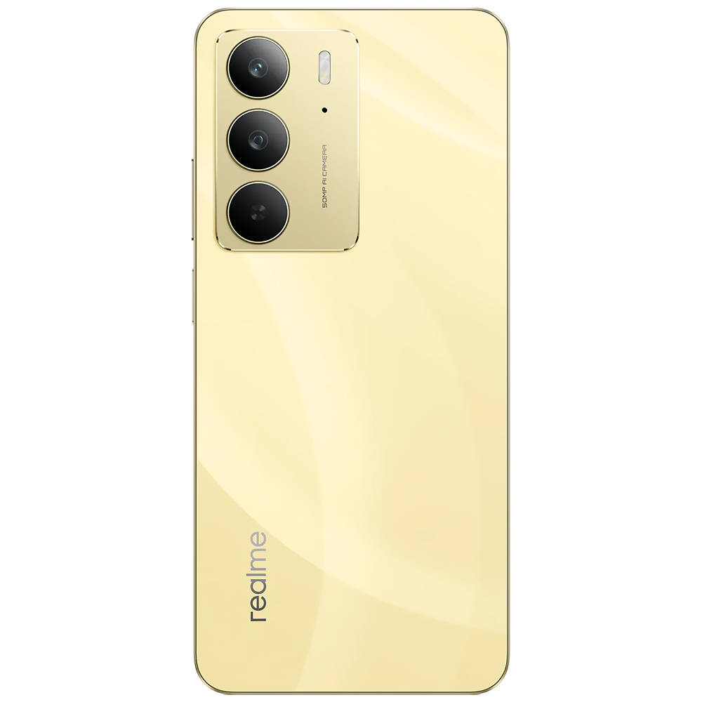 Celular Realme C75 RMX3941 NFC 8GB de RAM / 256GB / Tela 6.72" / Dual Sim LTE - Lightning Dourado (Anatel)