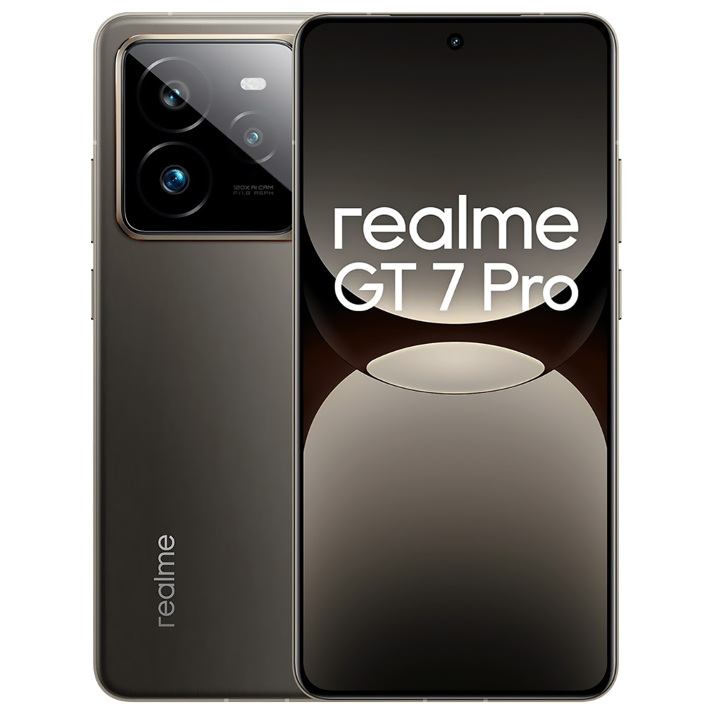 Celular Realme GT7 Pro RMX5011 12GB de RAM / 512GB / Tela 6.78" / Dual Sim 5G - Galaxy Cinza