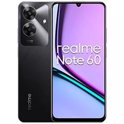 Celular Realme Note 60 RMX3933 4GB de RAM / 128GB / Tela 6.74" / Dual Sim LTE - Marble Preto (Anatel)