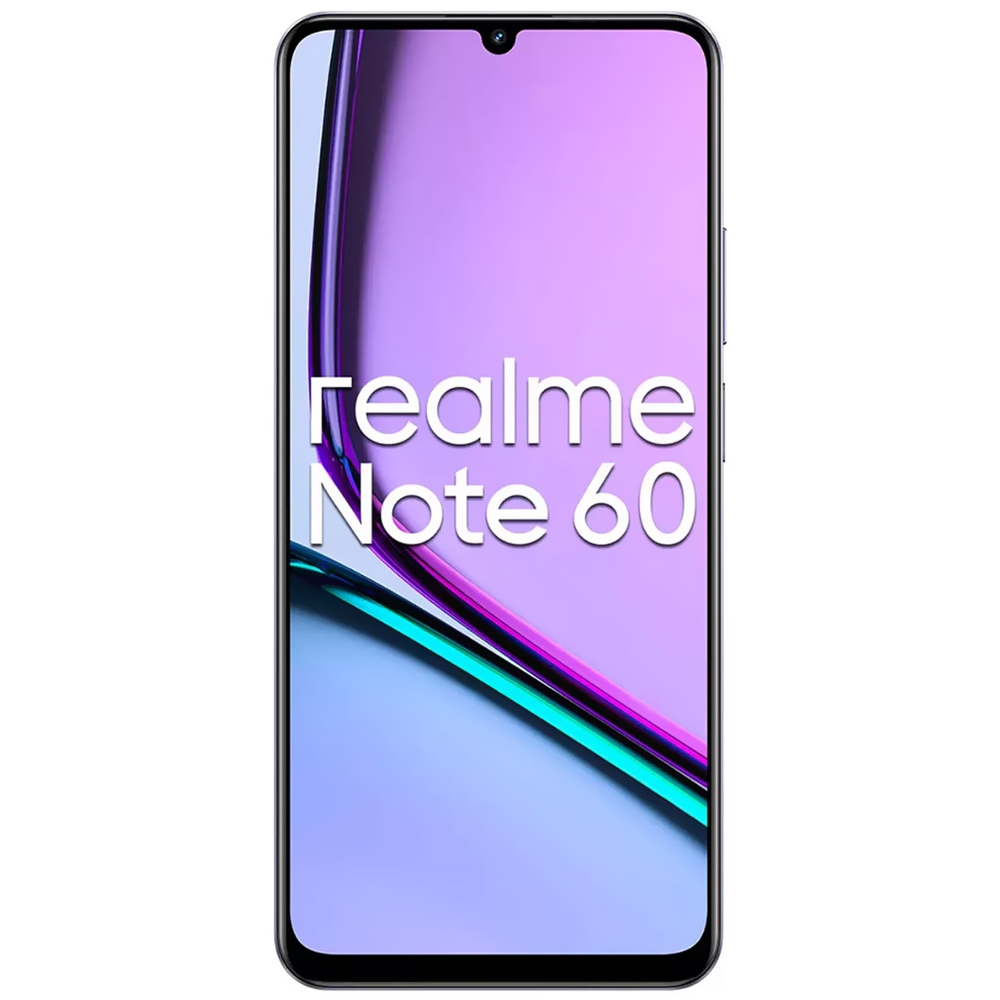 Celular Realme Note 60 RMX3933 4GB de RAM / 128GB / Tela 6.74" / Dual Sim LTE - Marble Preto