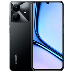 Celular Realme Note 60X RMX3938 3GB de RAM / 64GB / Tela 6.74" / Dual Sim LTE - Marble Preto (Anatel)