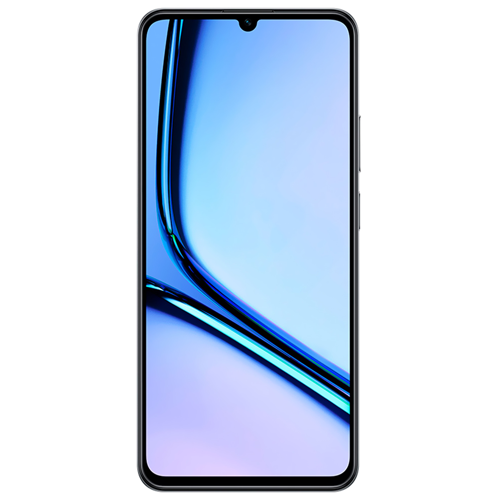 Celular Realme Note 60X RMX3938 3GB de RAM / 64GB / Tela 6.74" / Dual Sim LTE - Marble Preto (Anatel)