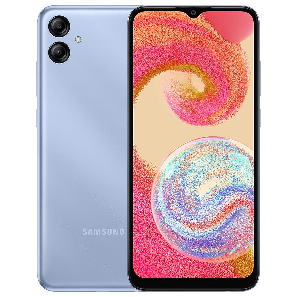 Celular Samsung Galaxy A04E A042M 4GB de RAM / 128GB / Tela 6.5" / Dual Sim LTE - Light Azul