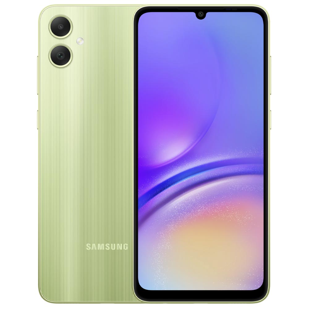 Celular Samsung Galaxy A05 A055F 4GB de RAM / 128GB / Tela 6.7" / Dual Sim LTE - Light Verde