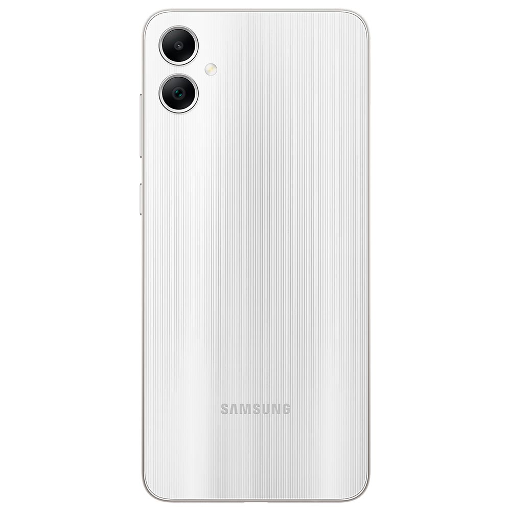 Celular Samsung Galaxy A05 A055M 4GB de RAM / 128GB / Tela 6.7" / Dual Sim LTE - Prata