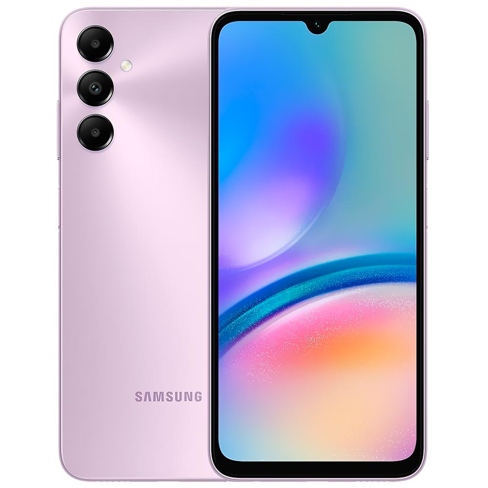 Celular Samsung Galaxy A05S A057F 4GB de RAM / 128GB / Tela 6.7" / Dual Sim LTE - Light Roxo