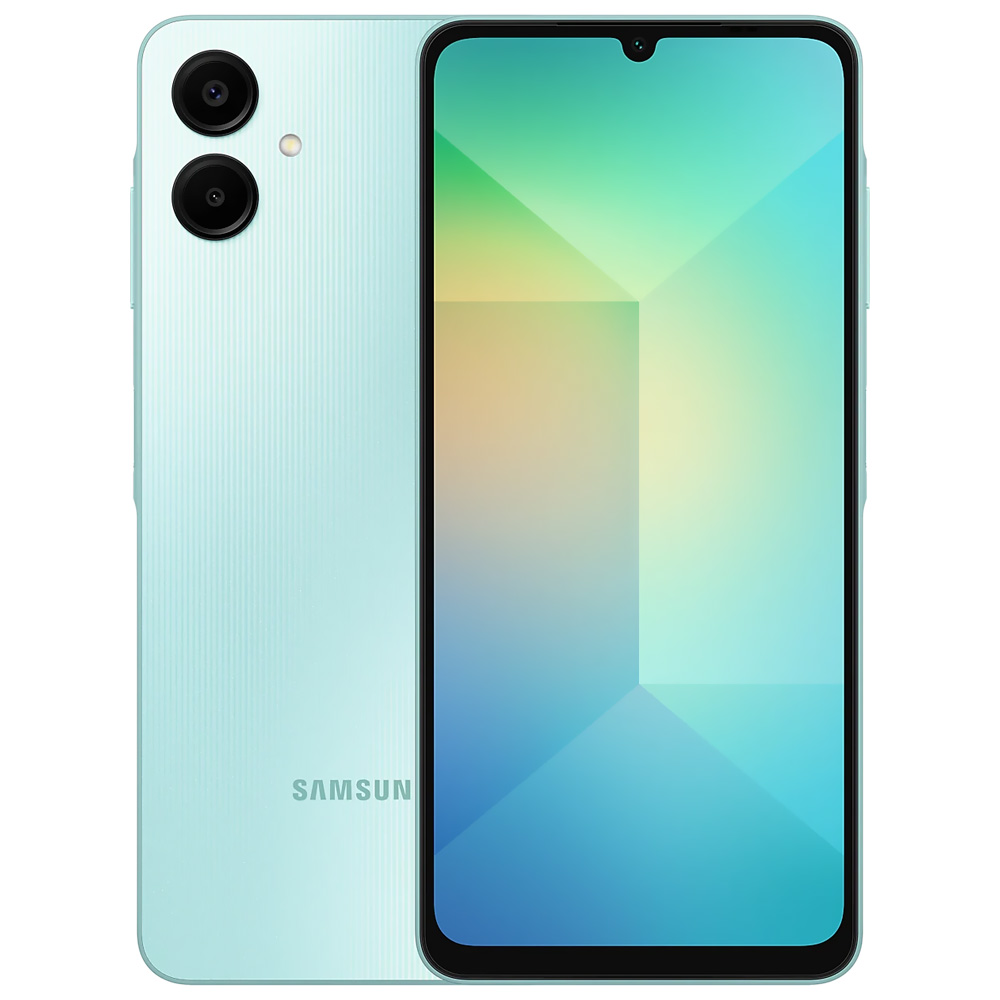 Celular Samsung Galaxy A06 A065M 4GB de RAM / 64GB de RAM / Tela 6.7" / Dual Sim LTE - Light Verde