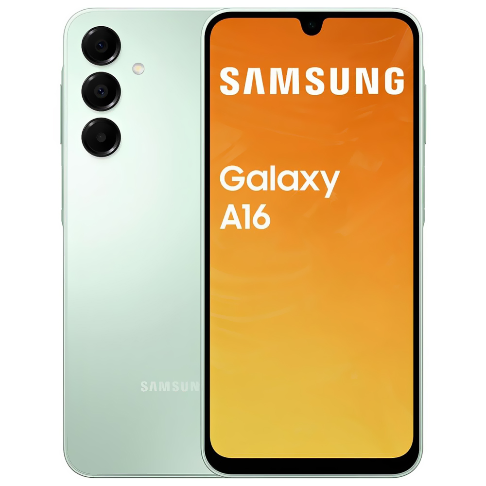 Celular Samsung Galaxy A16 A165M 4GB de RAM / 128GB / Tela 6.7" / Dual Sim 5G - Light Verde (Global)