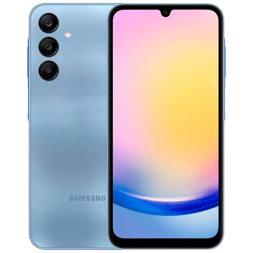 Celular Samsung Galaxy A25 5G A256E 6GB de RAM / 128GB / Tela 6.5" / Dual Sim - Azul