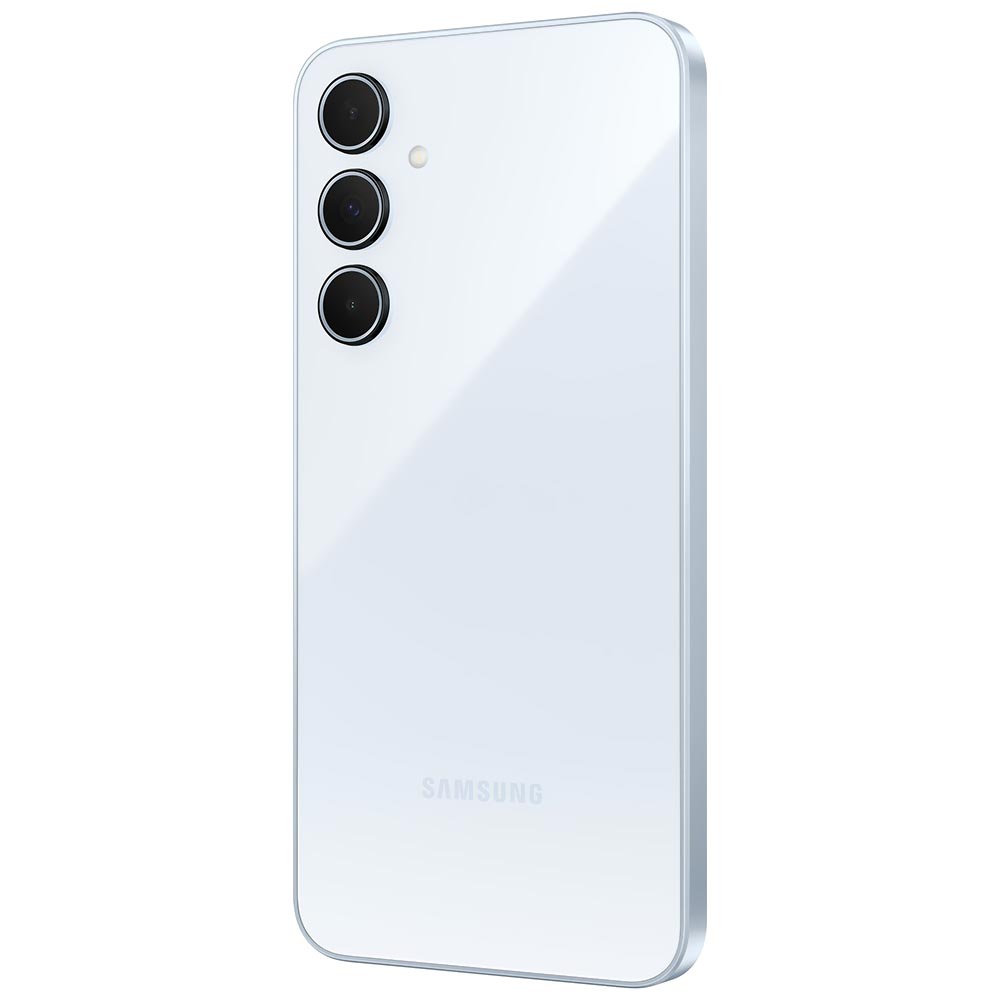 Celular Samsung Galaxy A35 5G A356E 8GB de RAM / 256GB / Tela 6.6" / Dual Sim - Awesome Iceblue