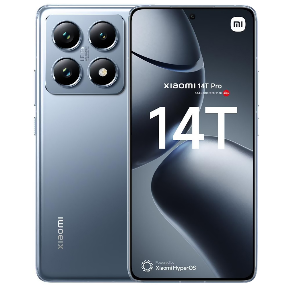Celular Xiaomi 14T Pro 12GB de RAM / 1TB / Tela 6.67" / Dual Sim 5G - Titan Azul (Global)