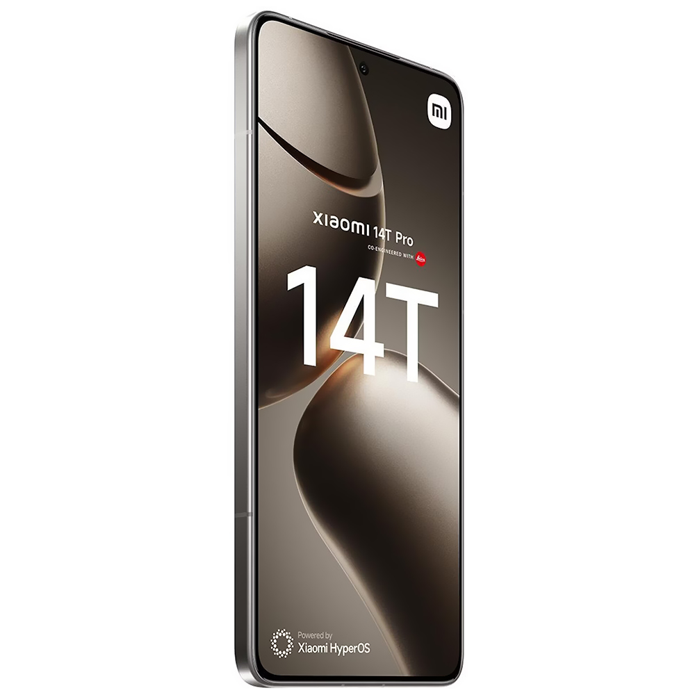 Celular Xiaomi 14T Pro 12GB de RAM / 1TB / Tela 6.67" / Dual Sim 5G - Titan Cinza (Global)