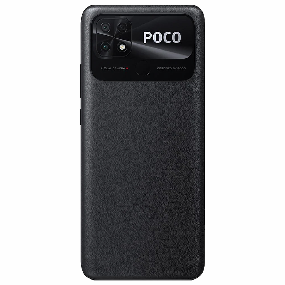 Celular Xiaomi POCO C40 4GB de RAM / 64GB / Tela 6.71" / Dual Sim LTE - Power Preto (Global)