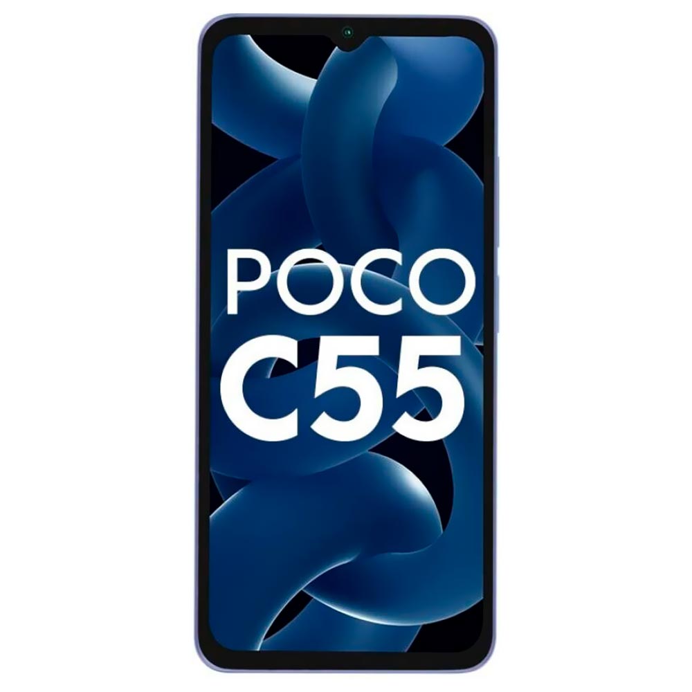 Celular Xiaomi POCO C55 4GB de RAM / 64GB / Tela 6.71" / Dual Sim LTE - Cool Azul (India)