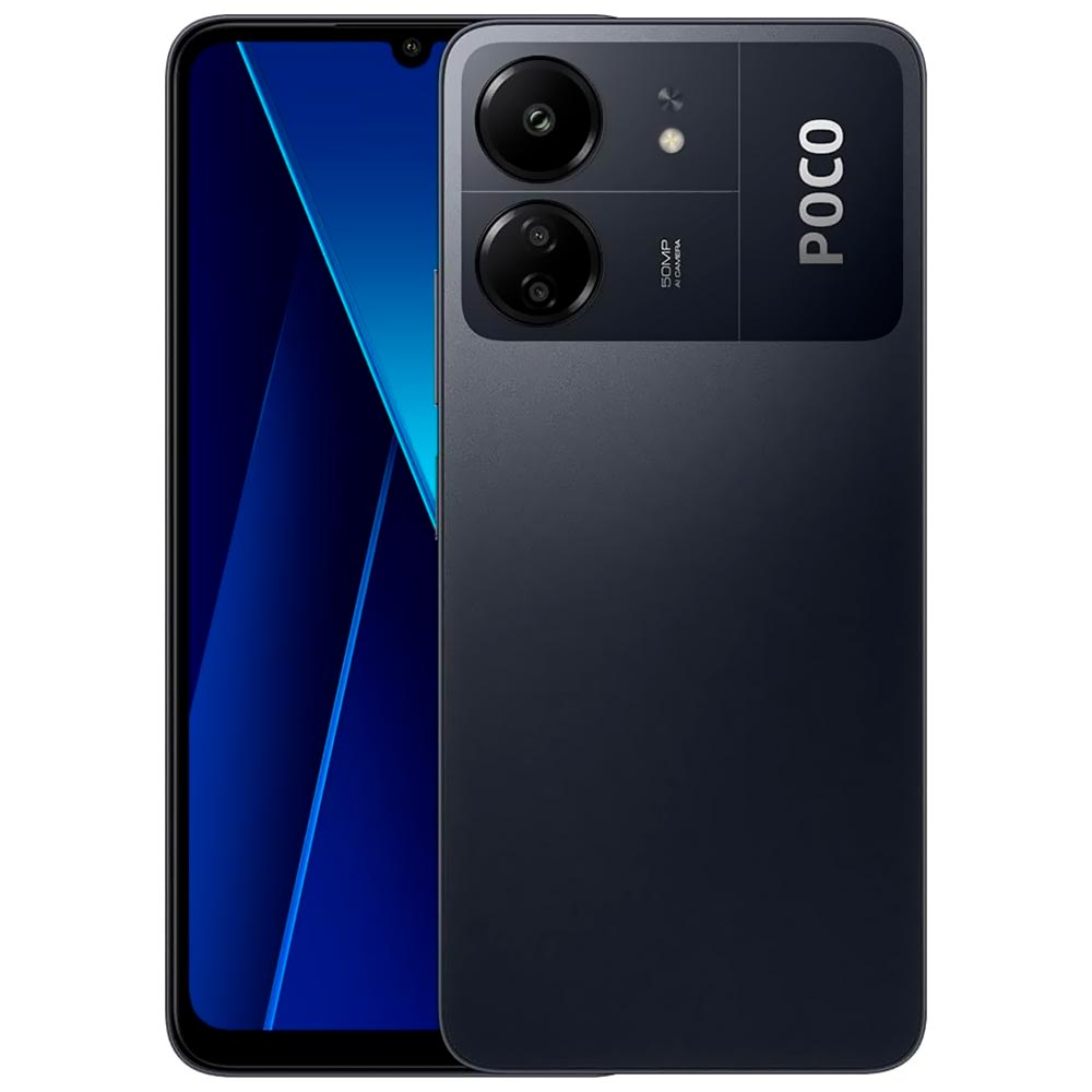 Celular Xiaomi POCO C65 4GB de RAM / 128GB / Tela 6.74" / Dual Sim LTE - Matte Preto (Índia)