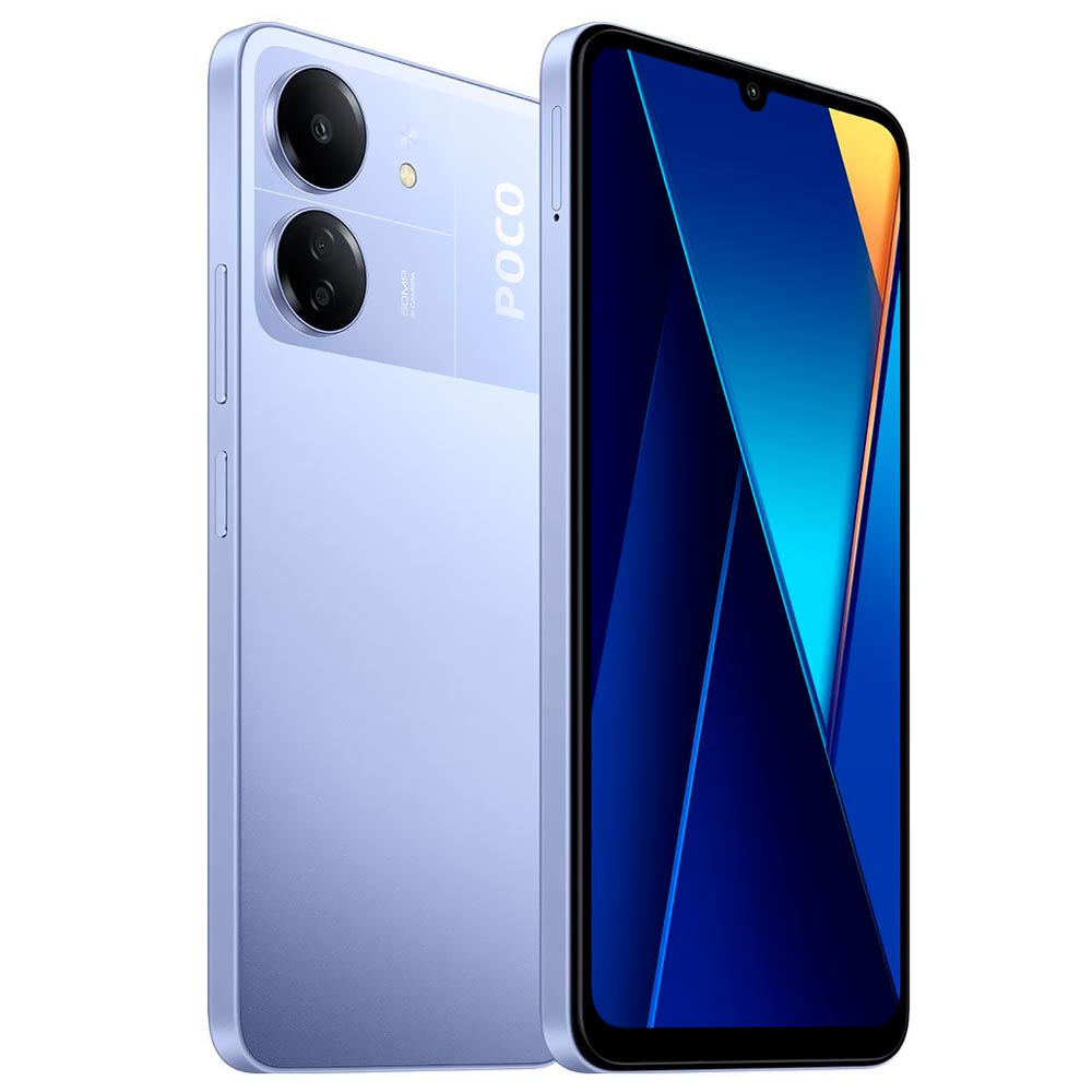 Celular Xiaomi POCO C65 4GB de RAM / 128GB / Tela 6.74" / Dual Sim LTE - Pastel Azul (Índia)