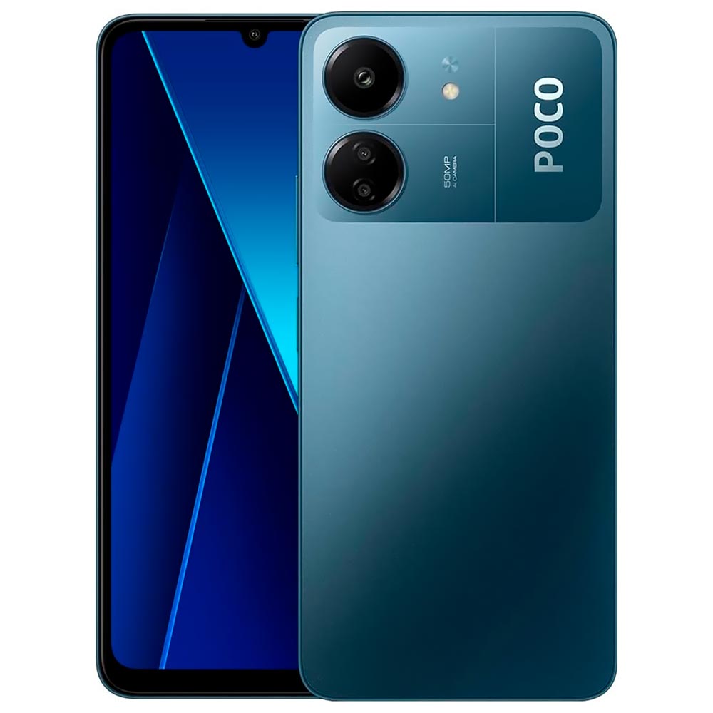 Celular Xiaomi POCO C65 8GB de RAM / 256GB / Tela 6.74" / Dual Sim LTE - Azul (Global)