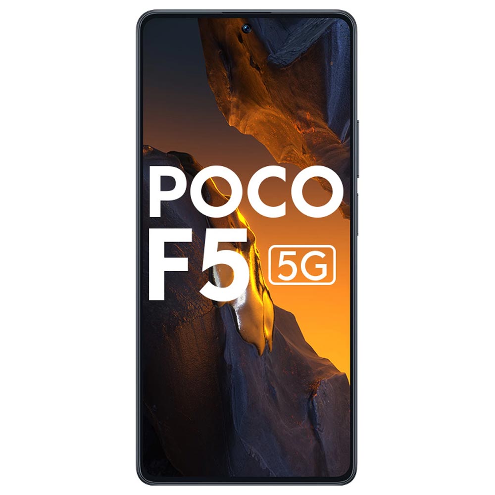 Celular Xiaomi POCO F5 5G 12GB de RAM / 256GB / Tela 6.7" / Dual Sim - Carbon Preto (Índia)