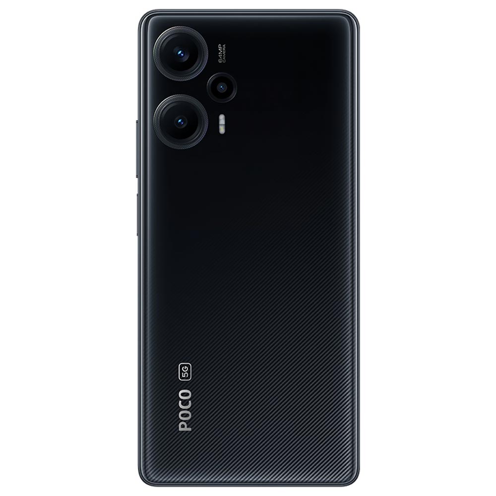 Celular Xiaomi POCO F5 5G 12GB de RAM / 256GB / Tela 6.7" / Dual Sim - Carbon Preto (Índia)