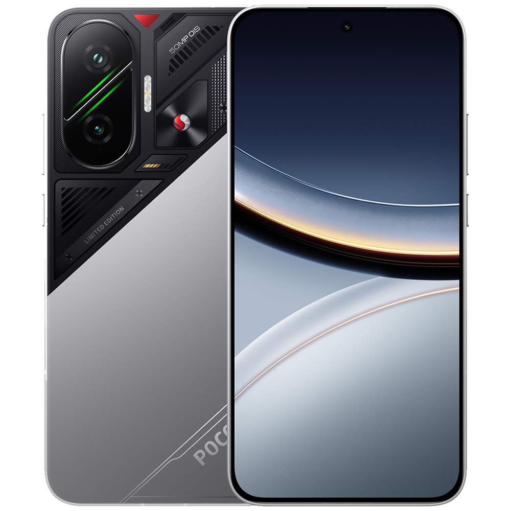 Celular Xiaomi POCO F7 12GB de RAM / 256GB / Tela 6.83" / Dual Sim 5G - Prata (Global)