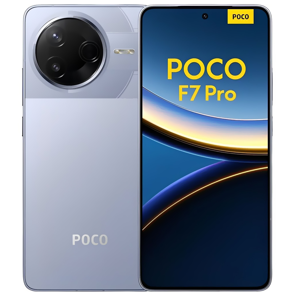 Celular Xiaomi POCO F7 Pro 12GB de RAM / 512GB / Tela 6.67" / Dual Sim 5G - Azul (Global)