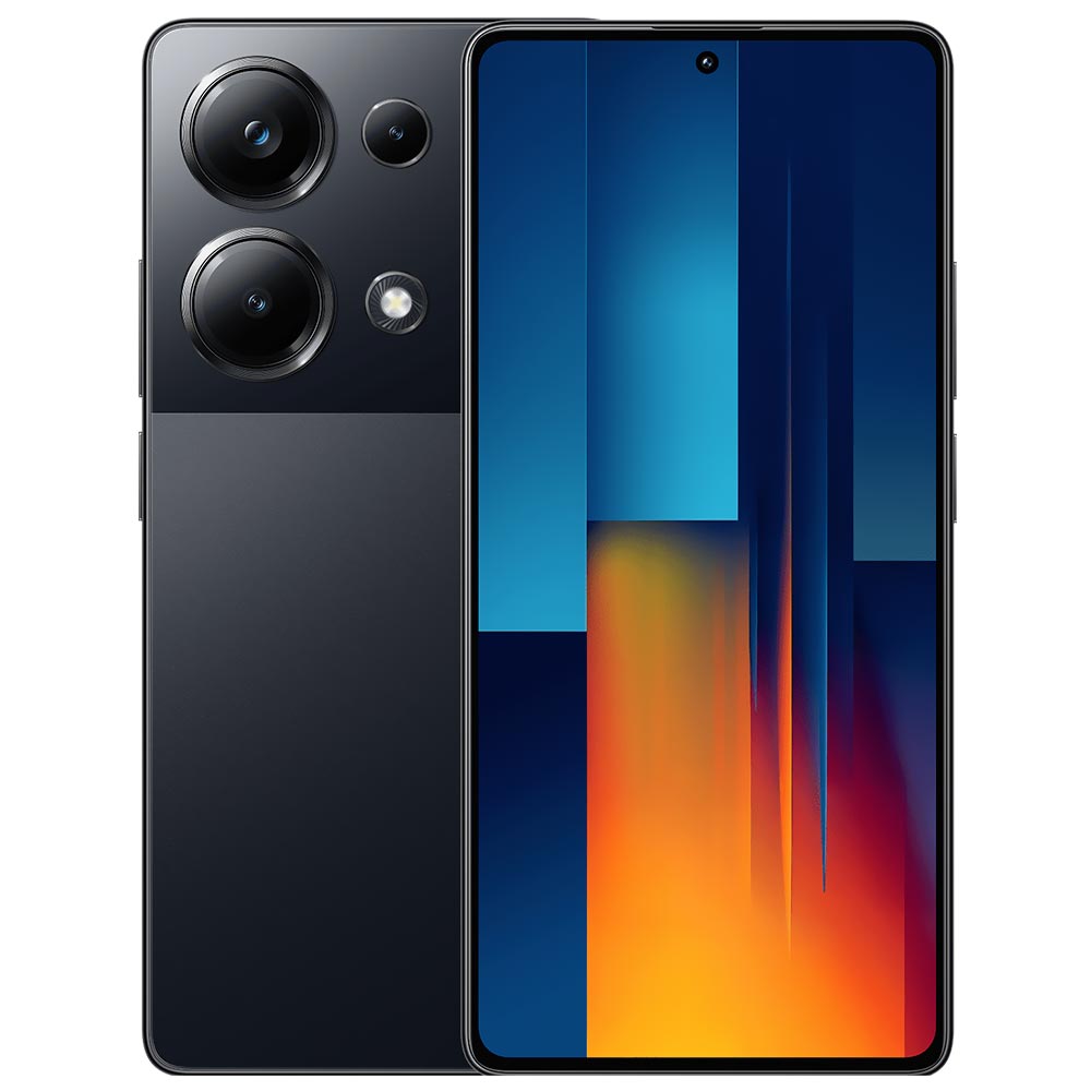 Celular Xiaomi POCO M6 Pro 12GB de RAM / 512GB / Tela 6.79" / Dual Sim LTE - Preto (Global)