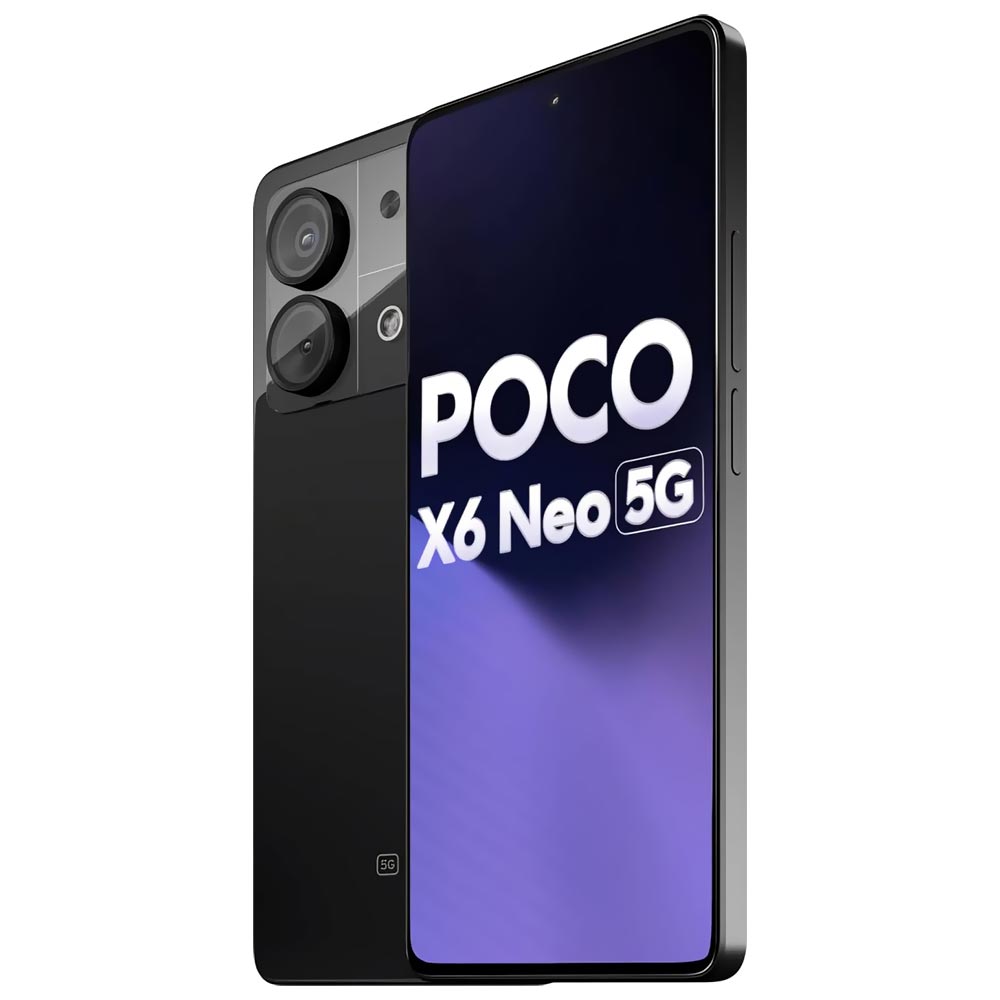 Celular Xiaomi POCO X6 Neo 5G 8GB de RAM / 128GB / Tela 6.67" / Dual Sim - Astral Preto (Índia)
