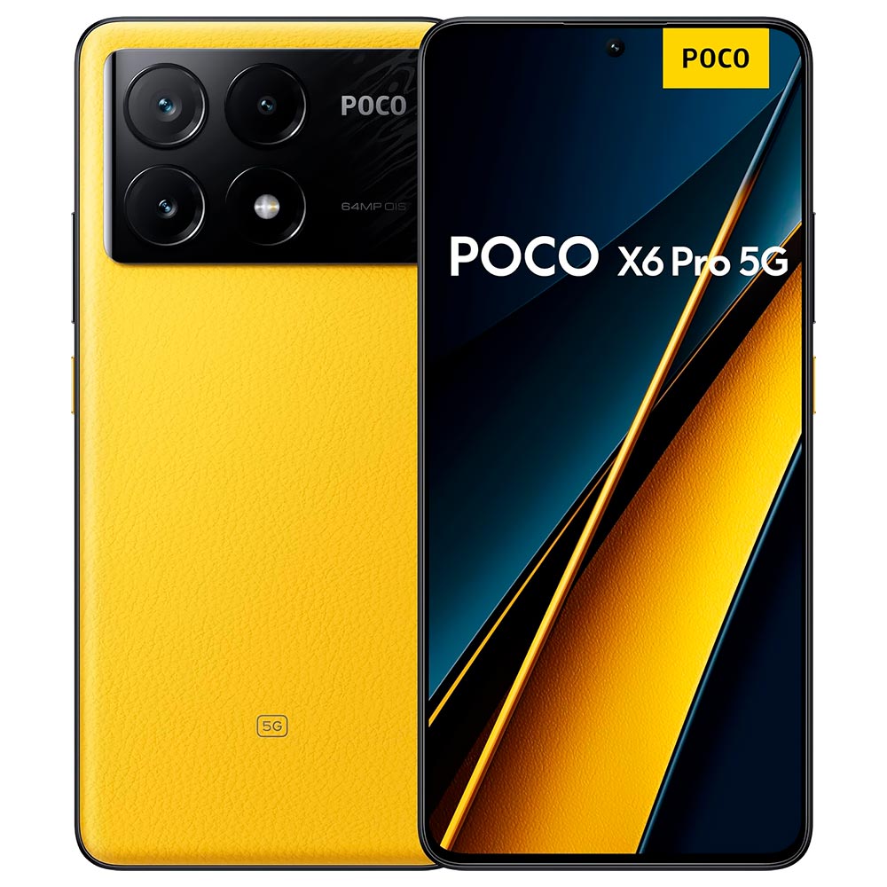 Celular Poco X6 Pro 5g 256gb 8gb Yellow
