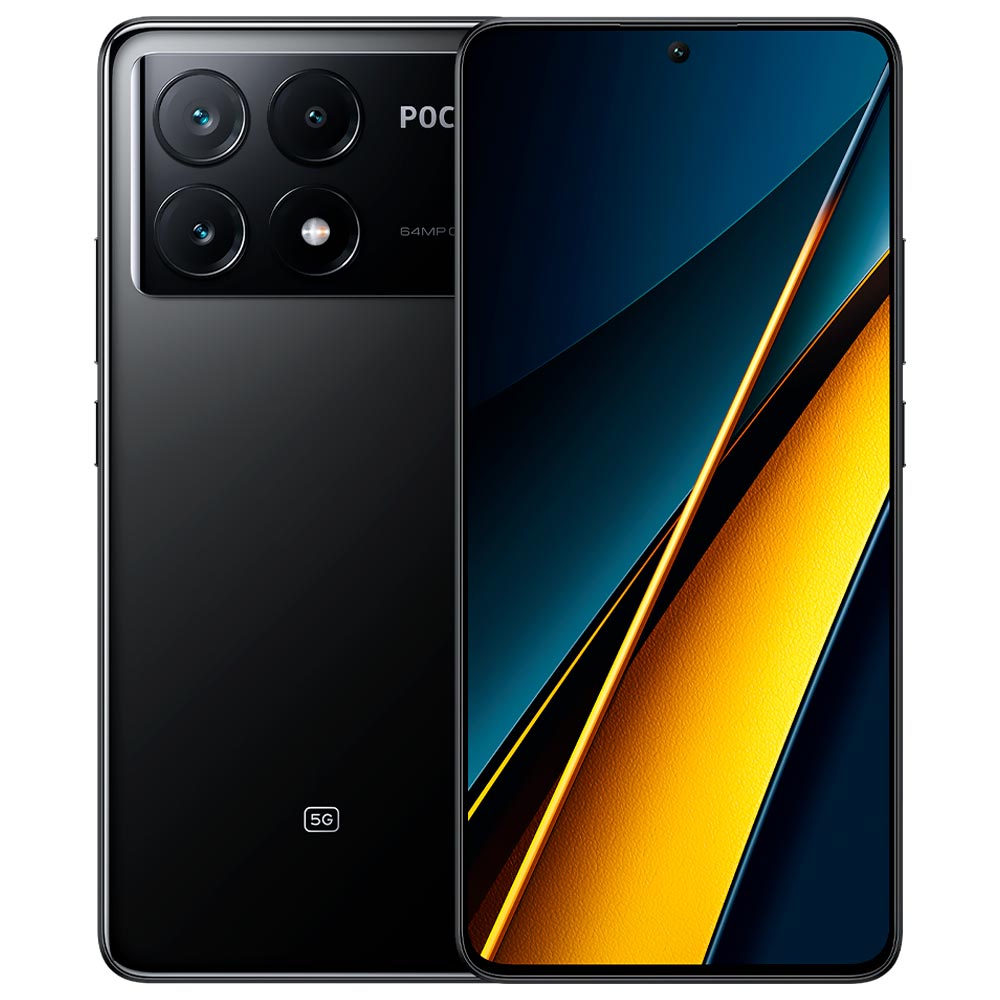 Celular Xiaomi POCO X6 Pro 5G 8GB de RAM / 256GB / Tela 6.67" / Dual Sim - Preto (Global)