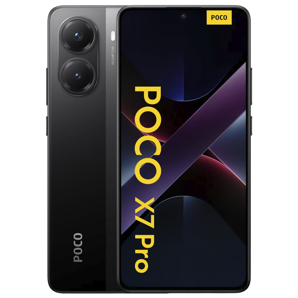 Celular Xiaomi POCO X7 Pro 12GB de RAM / 256GB / Tela 6.67" / Dual Sim 5G - Preto (Global)