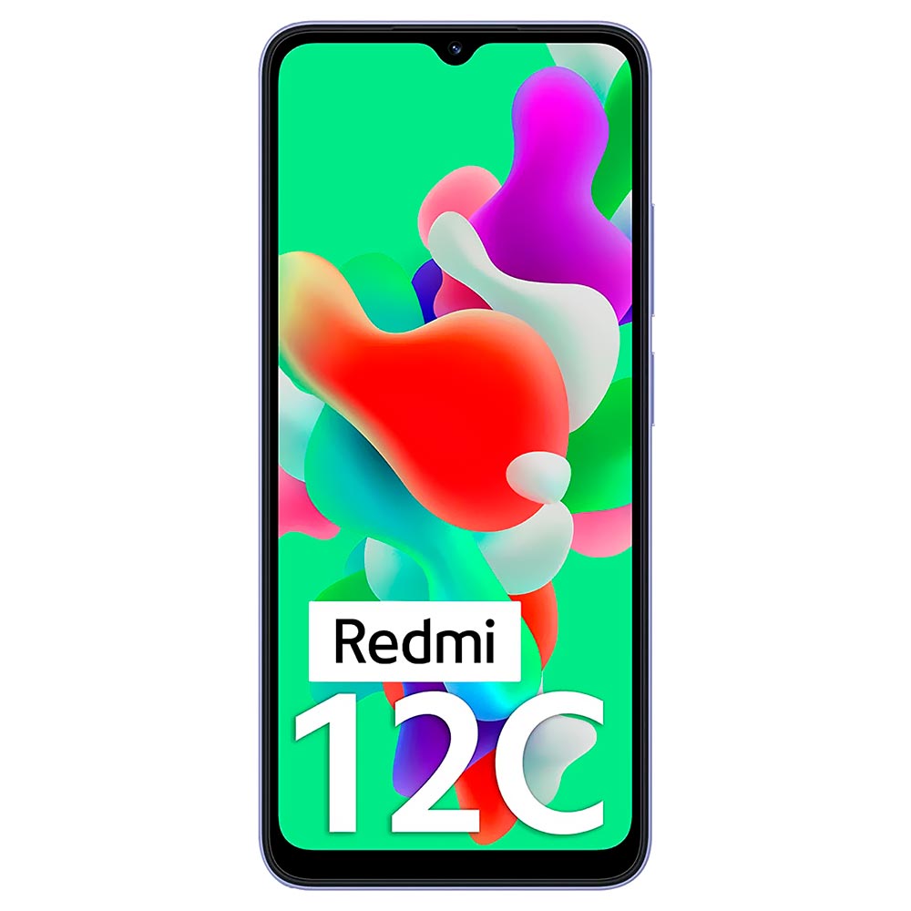 Celular Xiaomi Redmi 12C 6GB de RAM / 128GB / Tela 6.71" / Dual Sim LTE - Lavender Roxo (Global)