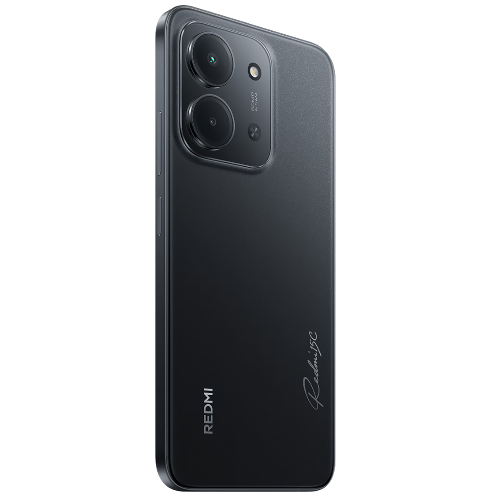 Celular Xiaomi Redmi 15C 4GB de RAM / 256GB / Tela 6.9" / Dual Sim LTE - Midnight Preto (Global)