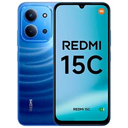Celular Xiaomi Redmi 15C 4GB de RAM / 256GB / Tela 6.9" / Dual Sim LTE - Moonlight Azul (Global)