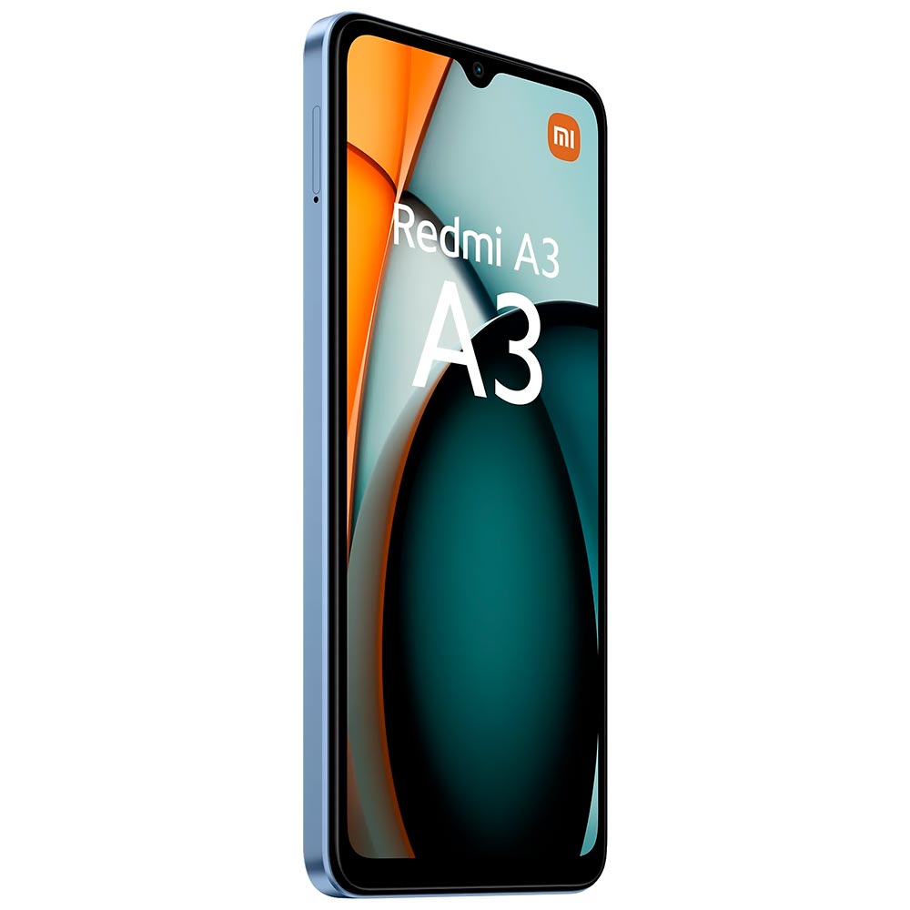 Celular Xiaomi Redmi A3 6GB de RAM / 128GB / Tela 6.71" / Dual Sim LTE - Lake Azul (Índia)