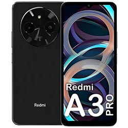 Celular Xiaomi Redmi A3 Pro 4GB de RAM / 128GB / Tela 6.88" / Dual Sim LTE - Midnight Preto (Global)