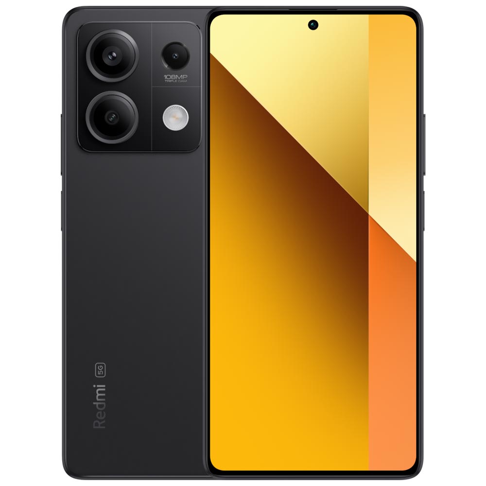 Celular Xiaomi Redmi Note 13 5G 8GB de RAM / 256GB / Tela 6.67" / Dual Sim - Graphite Preto (Global)