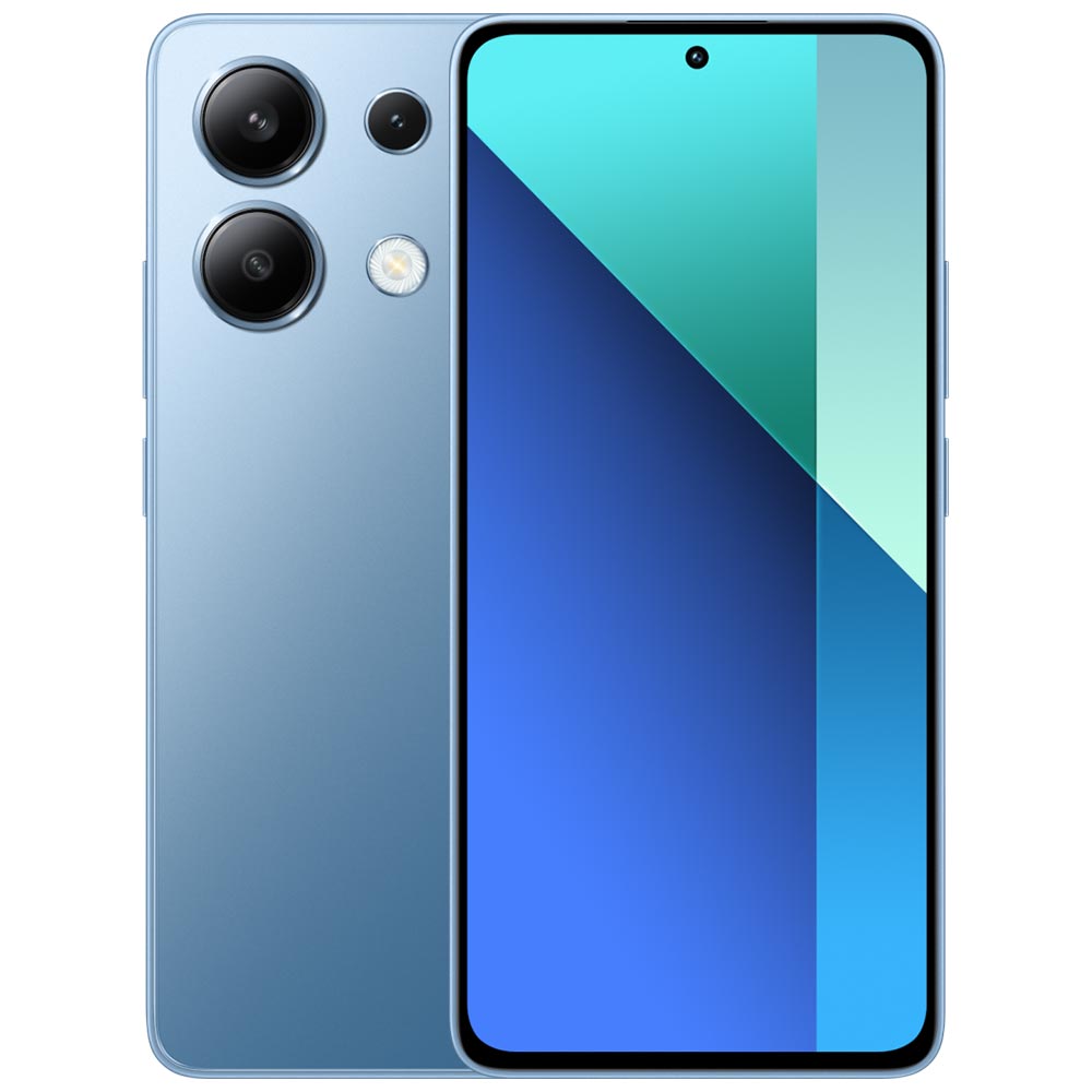 Celular Xiaomi Redmi Note 13 8GB de RAM / 256GB / Tela 6.67" / Dual Sim LTE - Ice Azul (Global)