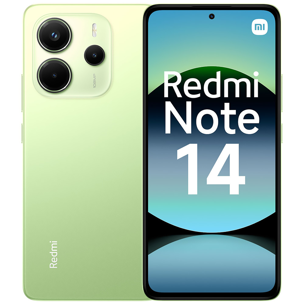 Celular Xiaomi Redmi Note 14 6GB de RAM / 128GB / Tela 6.67" / Dual Sim LTE - Verde (Global)