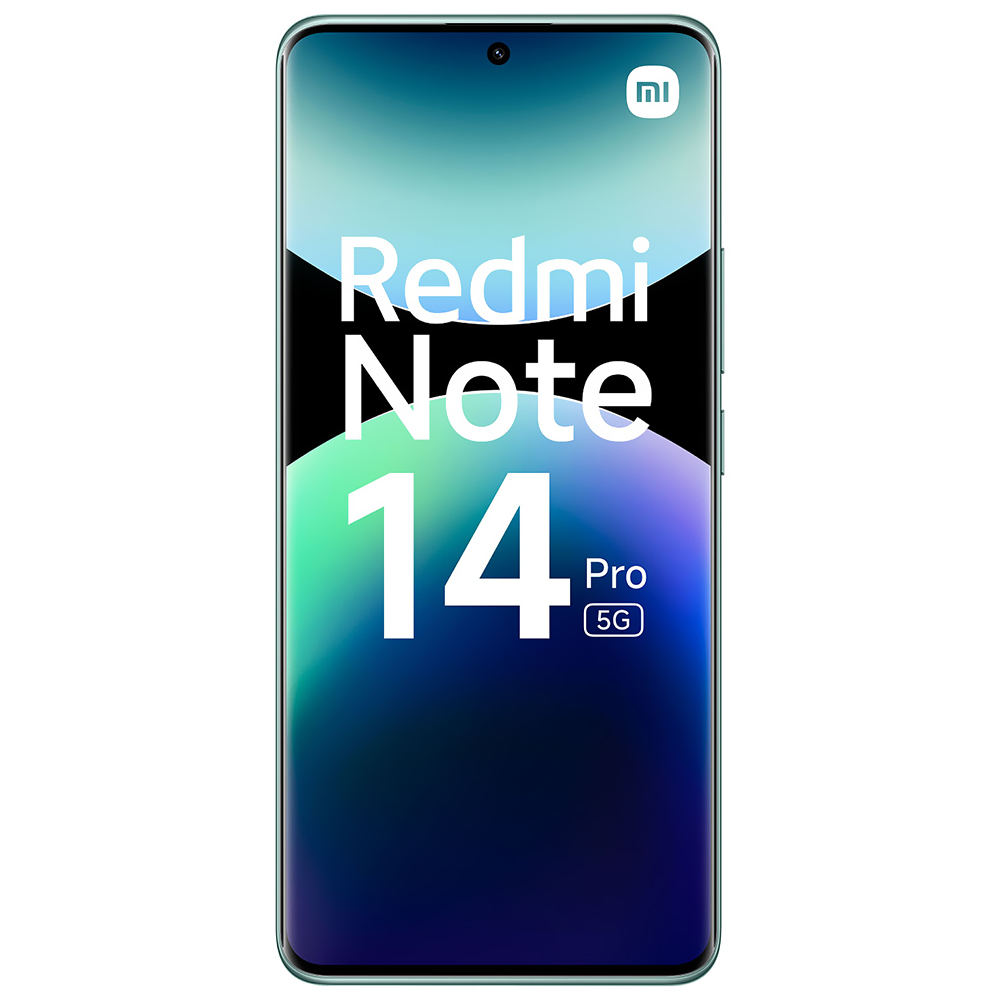 Celular Xiaomi Redmi Note 14 Pro 5G 8GB de RAM / 256GB / Tela 6.67" / Dual Sim - Coral Verde (Global)