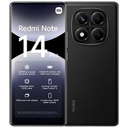 Celular Xiaomi Redmi Note 14 Pro 8GB de RAM / 256GB / Tela 6.67" / Dual Sim LTE - Preto (Global)