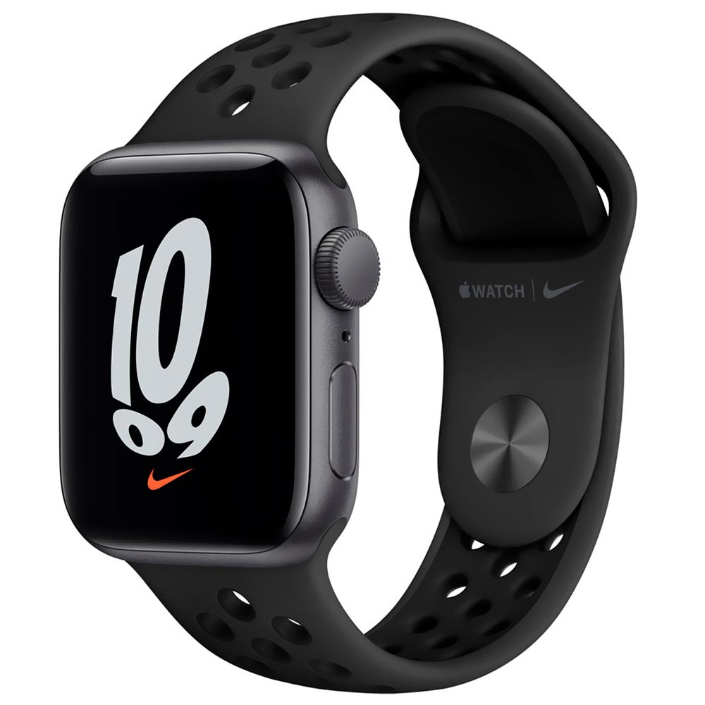 Apple Watch Nike SE MKQ33LZ/A 40MM / GPS / Aluminum Sort Band - Space Gray / Anthracite Black