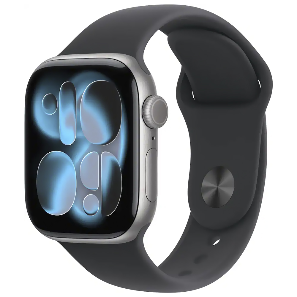 Apple Watch S11 MEV44LW/A 46MM / M-L / GPS - Space Gray Aluminium / Black Sport Band