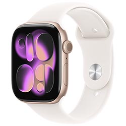 Apple Watch S11 MEV74LW/A 46MM / M-L / GPS - Rose Gold Aluminium / Light Blush Sport Band