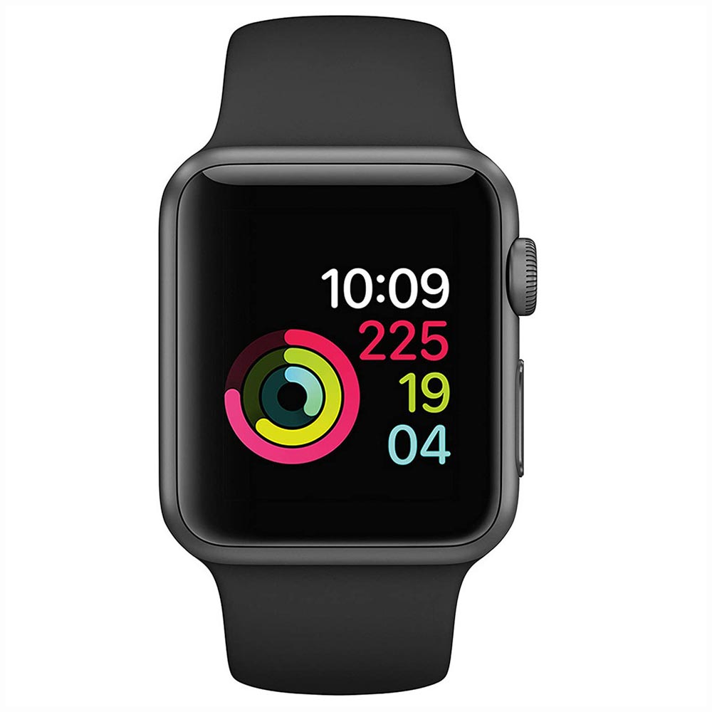 Apple Watch S3 MTF32LL A 42MM GPS Aluminium Sport Band Space Gray Black no Paraguai Visao Vip Informatica Compras no Paraguai Loja de Informatica