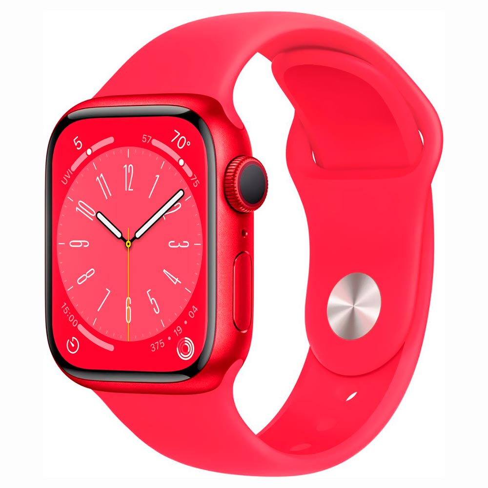 Apple Watch S8 MNUG3LL/A 41MM / S-M / GPS / Aluminium Sport Band - Red