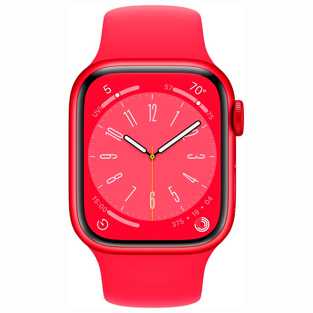 Apple Watch S8 MNUG3LL/A 41MM / S-M / GPS / Aluminium Sport Band - Red