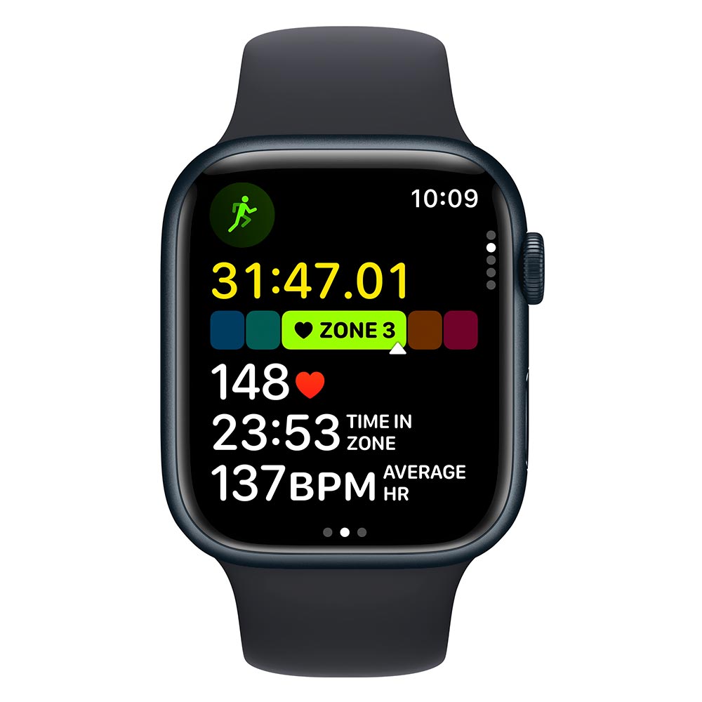 Apple Watch S9 MR8X3LL/A 41MM / M-L / GPS / Aluminium Sport Band - Midnight